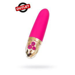 **АУТЛЕТ** Вибратор Mystim Sleak Freak силикон, фуксия, 14,5 см