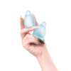 Менструальная чаша Satisfyer Feel Confident, 2 шт в наборе, силикон, голубой
