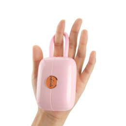 Виброяйцо и вакуумный стимулятор 2 в 1 OTOUCH Louis Vibrate, силикон, розовый, 13,8 см