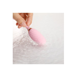 Виброяйцо и вакуумный стимулятор 2 в 1 OTOUCH Louis Vibrate, силикон, розовый, 13,8 см