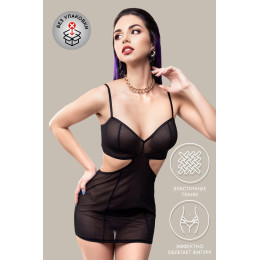 Комбинация Waname Fascination черная (42-44) в пакете