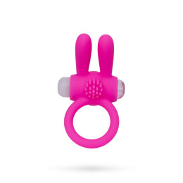 Эрекционное кольцо на пенис A-Toys by TOYFA Rabbi, силикон, розовый, Ø 2,5 см