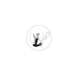 Стимулятор простаты Levett Earl, силикон, черный, 14,8 см