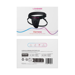 Универсальные трусики Lovense для страпона Lapis, спандекс, черный