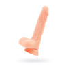 Реалистичный фаллоимитатор A-Toys by TOYFA Slock, TPE, телесный, 19 см