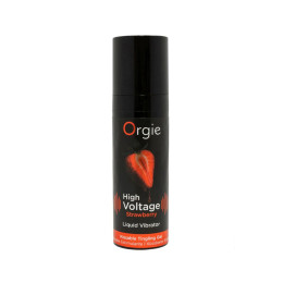 Гель для массажа ORGIE High Voltage Strawberry с усиленным эффектом вибрации, клубника, 15 мл