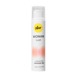 Гель с эффектом вибрации Pjur Woman Lust , со вкусом клубники,15 мл