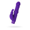 Нереалистичный вибратор A-Toys by TOYFA Madby, силикон, фиолетовый, 18 см