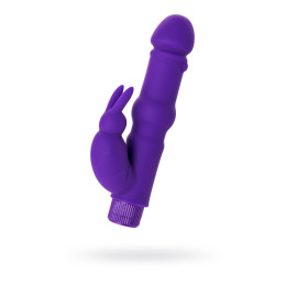 Нереалистичный вибратор A-Toys by TOYFA Madby, силикон, фиолетовый, 18 см