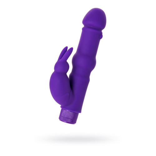 Нереалистичный вибратор A-Toys by TOYFA Madby, силикон, фиолетовый, 18 см