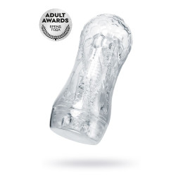 Мастурбатор A-Toys by TOYFA Nettl, ABS пластик, прозрачный 18,5 см