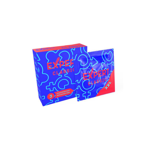 Презервативы EXPERT XXL, увеличенного размера, 3 шт