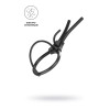 Электросбруя Mystim Pure Pete, силикон, черный, 14 см