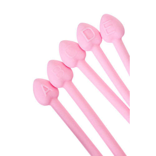 Набор вагинальных шариков Flovetta TULIPS, силикон, розовый, 5,3 см