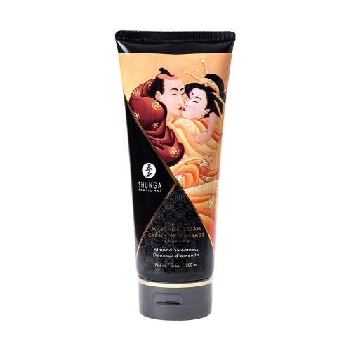 Массажный крем для тела Shunga «Миндальная сладость» (Almond Sweetness), съедобный, 200 мл
