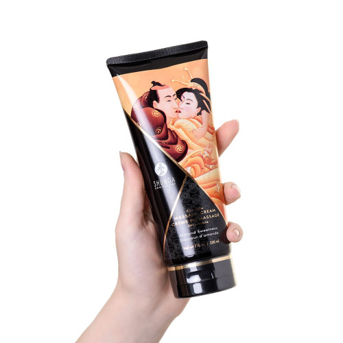 Массажный крем для тела Shunga «Миндальная сладость» (Almond Sweetness), съедобный, 200 мл