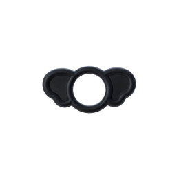 Набор эрекционных колец Sexus Men ELEPHANT RINGS, силикон, чёрный