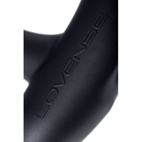 Стимулятор простаты LOVENSE Edge 2, силикон, черный, 12,4 см