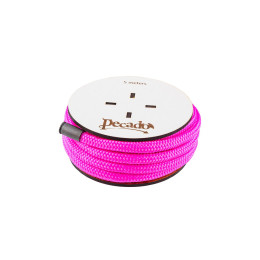 Веревка для шибари Pecado BDSM, на катушке, полиамид, розовая, 5 м