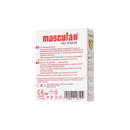 Презервативы Masculan, ultra 1, тутти-фрутти, 19 см, 5,3 см, 3 шт.