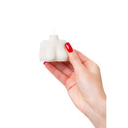 Свеча Pecado BDSM «Женский силуэт», белая, гр. 49