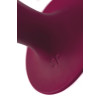 Фаллоимитатор Satisfyer Double Ball-R, силикон, красный, 18 см