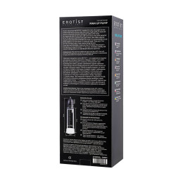 Помпа для пениса Erotist Man up pump, ABS пластик, прозрачная, 30 см