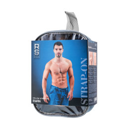 Фаллопротез RealStick Strap-On Ewan, TPE, телесный, 15 см
