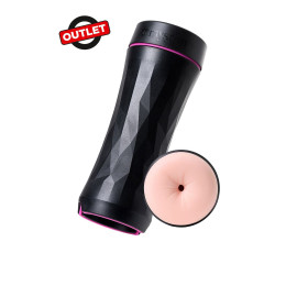 **АУТЛЕТ** Мастурбатор Mystim Opus E Anus, TPE, телесный, 21,5 см