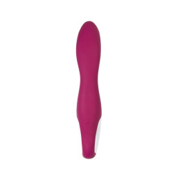 Вибратор с подогревом Satisfyer Heated Thrill Connect App, бордовый, 20,6 см