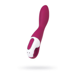 Вибратор с подогревом Satisfyer Heated Thrill Connect App, бордовый, 20,6 см