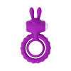 Эрекционное кольцо на пенис JOS GOOD BUNNY, силикон, фиолетовый, 9 см
