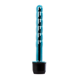 Вибратор TOYFA Basic Trio Vibe, TPE, голубой, 15,5 см