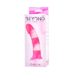 Фаллоимитатор Beyond by Toyfa, Owen, силикон, розовый, 18 см