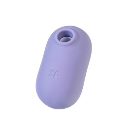 Вакуумный стимулятор клитора с вибрацией Satisfyer Pro To Go 2, фиолетовый, 8,5 см