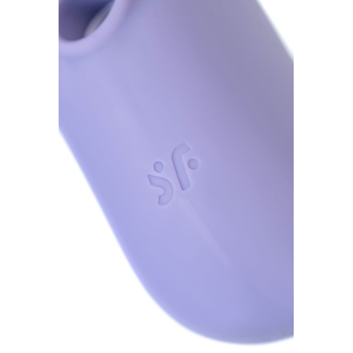 Вакуумный стимулятор клитора с вибрацией Satisfyer Pro To Go 2, фиолетовый, 8,5 см