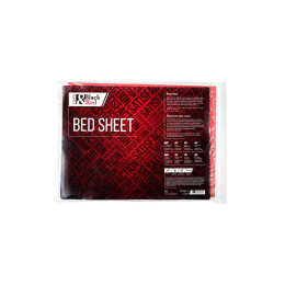 Простыня для секса Black&Red by TOYFA, ПВХ, красный, 220х200