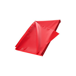 Простыня для секса Black&Red by TOYFA, ПВХ, красный, 220х200