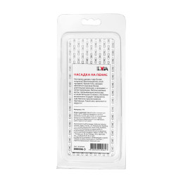 Насадка на пенис с ворсинками TOYFA Basic, TPE, розовый, 13,5 см