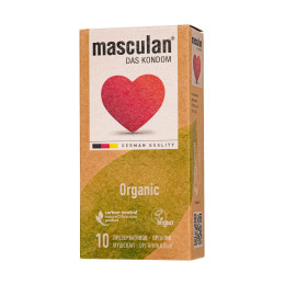 Презервативы masculan  ORGANIC № 10 утонченные, 18,5 см, 5.3 см, 10 шт.