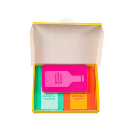 Карточная игра "Бутылочка 18+", 100карт