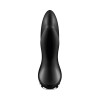 Анальный вибратор Satisfyer Rotator Plug 1+ Connect App, силикон, черный, 13,5 см