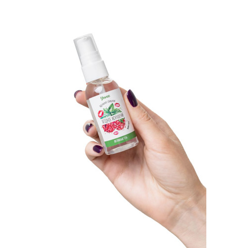 Съедобная гель-смазка Yovee «Ягодное искушение» с Д-Пантенолом, со вкусом малины и мяты, 50 мл