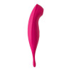 Точечный вибратор с вакуумной стимуляцией Satisfyer Twirling Pro Connect App, силикон, красный, 20см