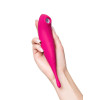 Точечный вибратор с вакуумной стимуляцией Satisfyer Twirling Pro Connect App, силикон, красный, 20см