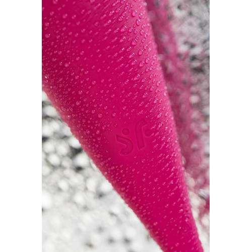 Точечный вибратор с вакуумной стимуляцией Satisfyer Twirling Pro Connect App, силикон, красный, 20см