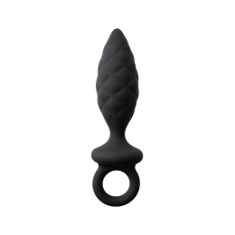Анальная пробка Erotist Strob M - size, силикон,черная, 13,5 см