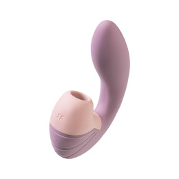 Вибратор Satisfyer Supernova, с вакуум-волновым стимулятором, силикон, розовый, 16,9 см