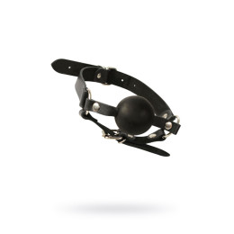 Кляп Sitabella, кожа, черный