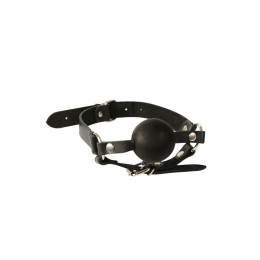 Кляп Sitabella, кожа, черный